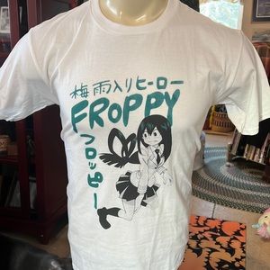 Coming to you via Alaska! Japanese Anime Tee White